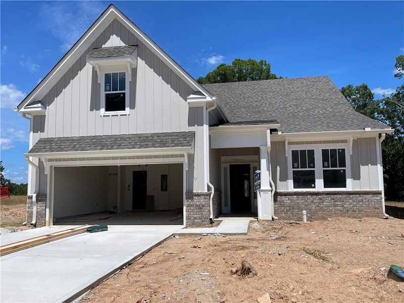 In-progress construction of a new home in , Gainesville, GA (Image 42).