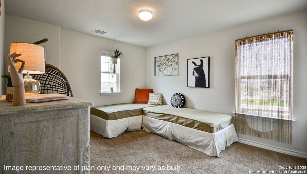 Furnished interior view inside a new home in Steele Creek, Cibolo (Image 21).