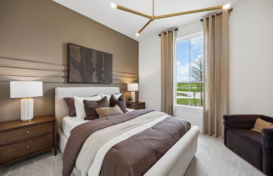 Representative furnished interior of a home built from the Stellar by Del Webb in Del Webb Sugar Land at Ryehill, Rosenberg (Image 15).