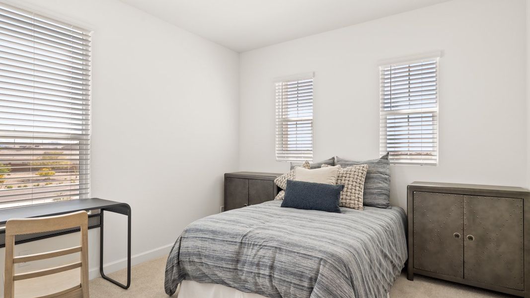 Representative furnished interior of a home built from the Crow by D.R. Horton in Apache Farms, Buckeye (Image 18).