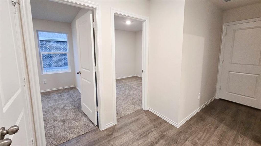 Spacious, unfurnished interior of a new home in Leonard Crossing, Leonard (Image 9). Spacious, unfurnished interior of a new home in Leonard Crossing, Leonard (Image 9).