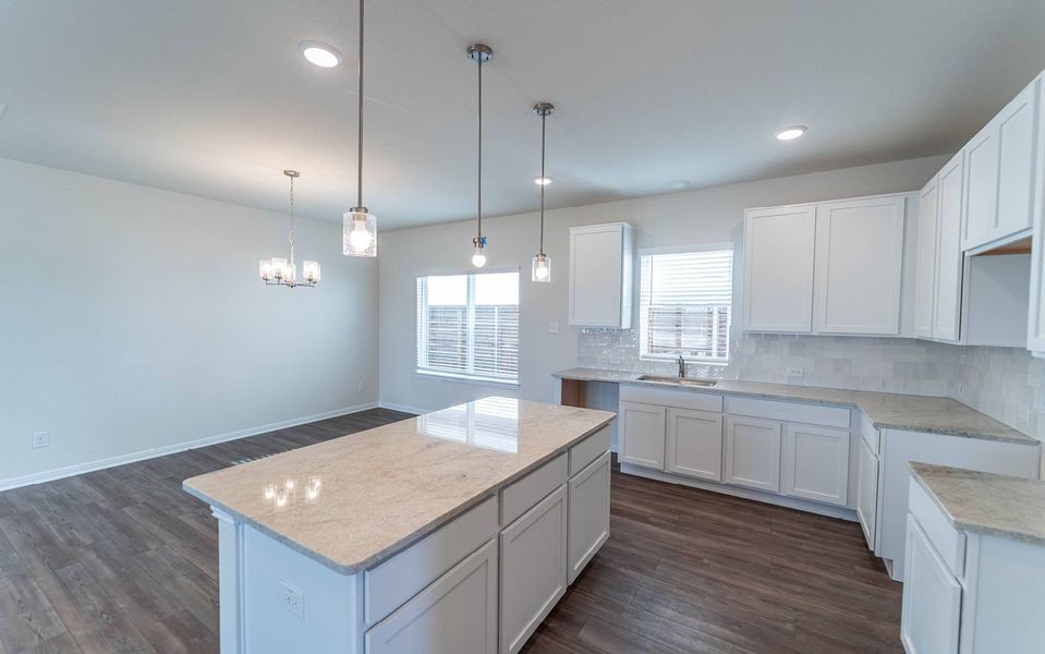 Furnished interior view inside a new home in Solterra, Mesquite (Image 5).