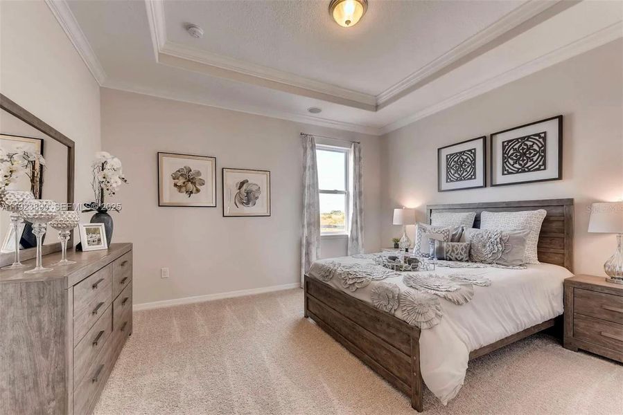 Furnished interior view inside a new home in Kindred, Kissimmee (Image 4).