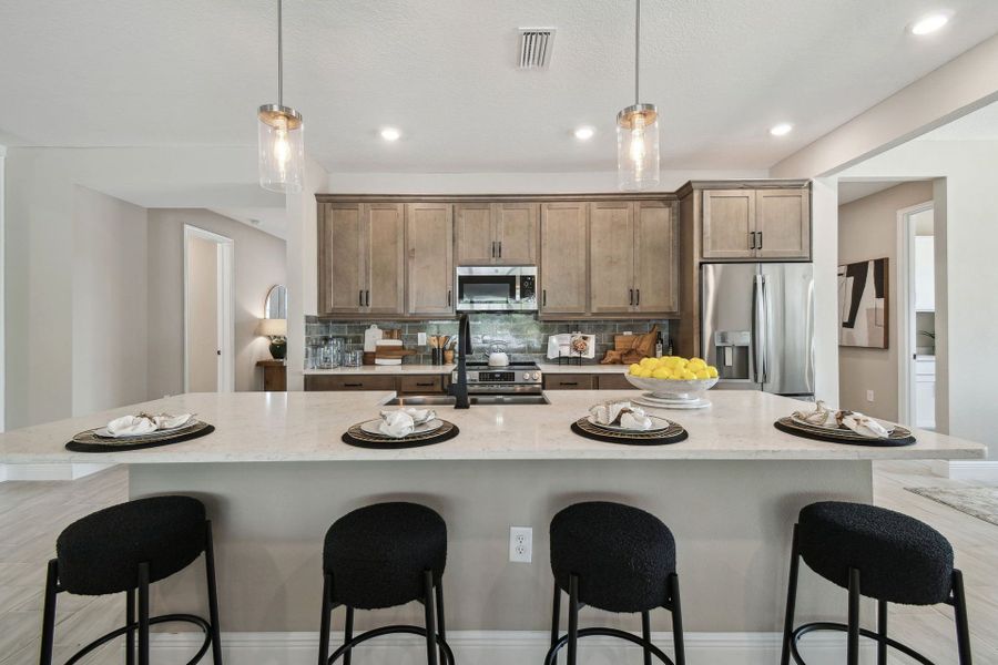 Representative furnished interior of a home built from the Sapphire by William Ryan Homes in Pinecone Reserve, Brooksville (Image 15).