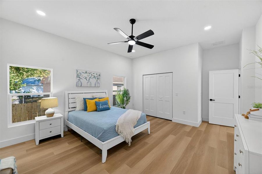 Furnished interior view inside a new home in , Tampa (Image 41). Furnished interior view inside a new home in , Tampa (Image 41).