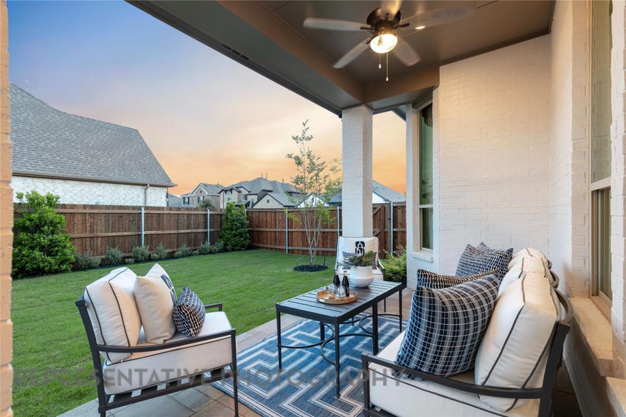 Exterior details and patio area of a home in , Brookshire (Image 2). Exterior details and patio area of a home in , Brookshire (Image 2).