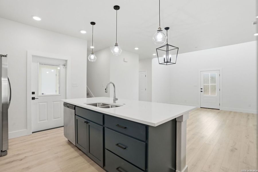 Furnished interior view inside a new home in , Boerne (Image 5).