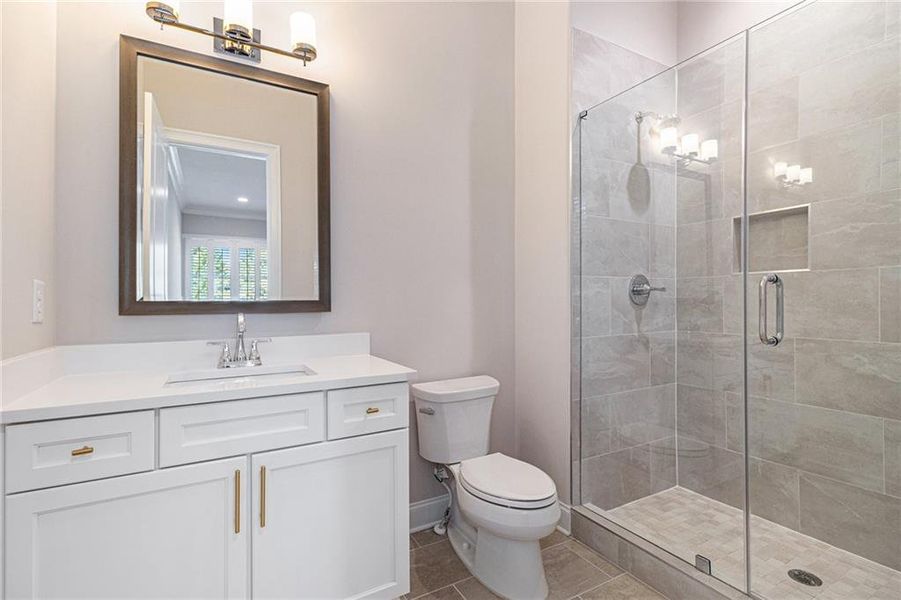 Furnished interior view inside a new home in , Brookhaven (Image 10).