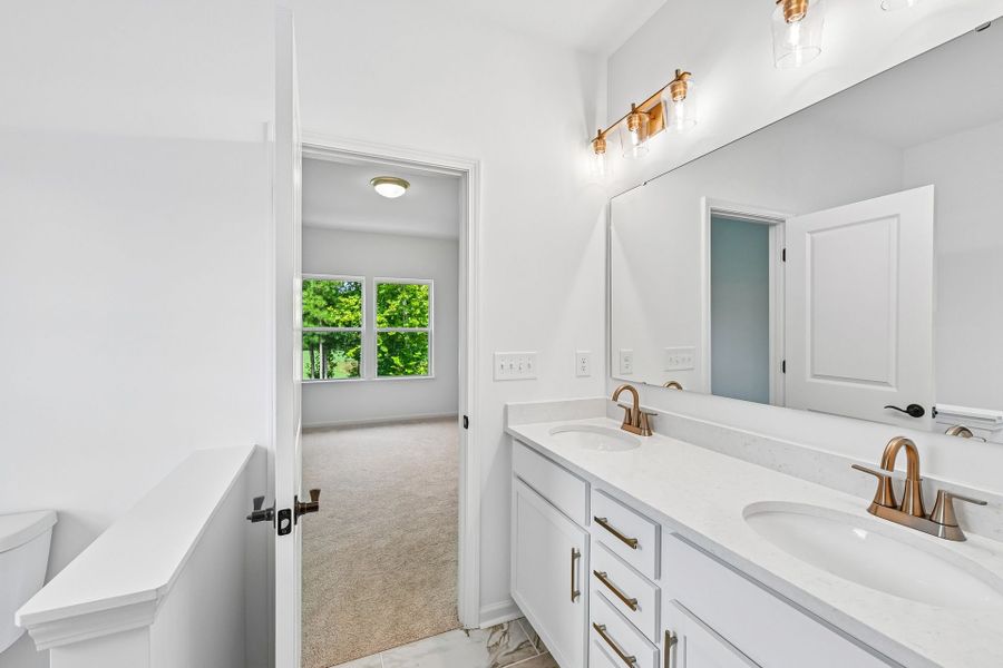 Furnished interior view inside a new home in Edgewater - The Links, Lancaster (Image 10).