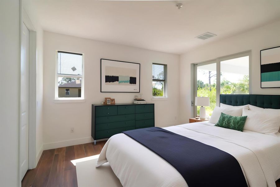 Furnished interior view inside a new home in , Port Charlotte (Image 10).