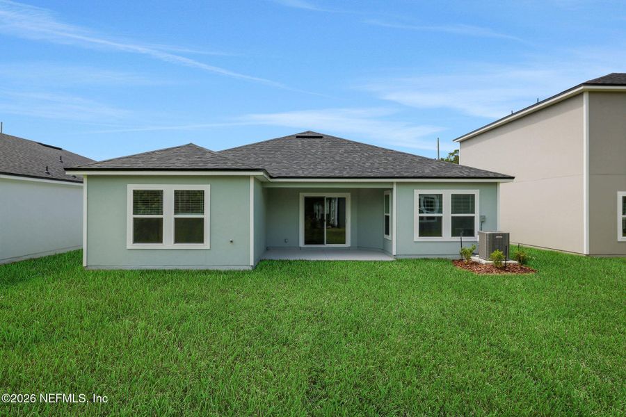 Exterior details and patio area of a home in Wilford Oaks, Orange Park (Image 24). Exterior details and patio area of a home in Wilford Oaks, Orange Park (Image 24).