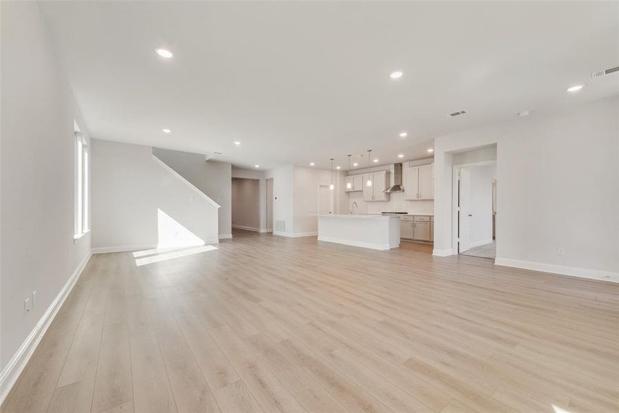 Spacious, unfurnished interior of a new home in Villages of Hurricane Creek, Anna (Image 14). Spacious, unfurnished interior of a new home in Villages of Hurricane Creek, Anna (Image 14).