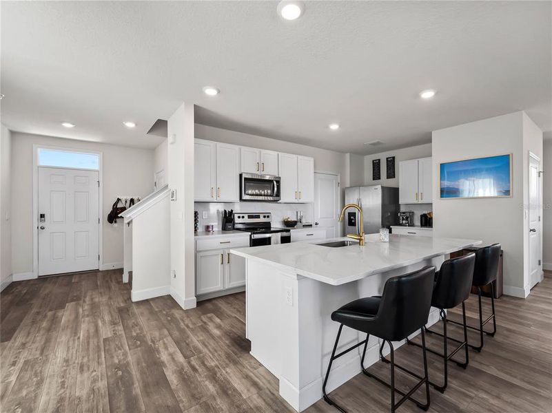 Furnished interior view inside a new home in Star Farms at Lakewood Ranch, Bradenton (Image 29).