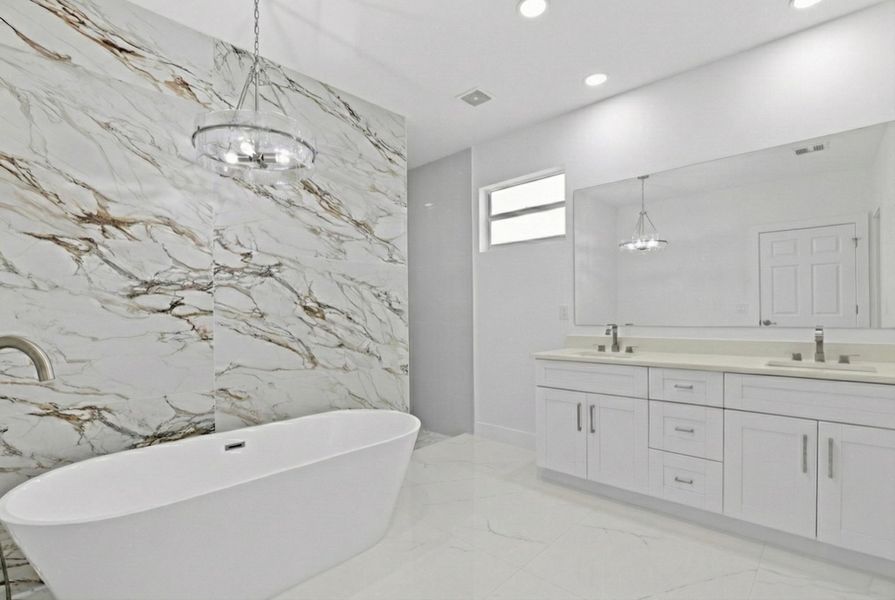 master bathroom
