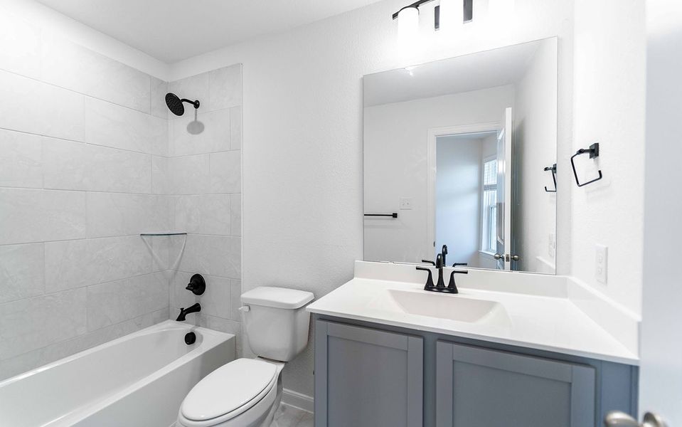 Furnished interior view inside a new home in Travis Ranch, Forney (Image 8). Furnished interior view inside a new home in Travis Ranch, Forney (Image 8).