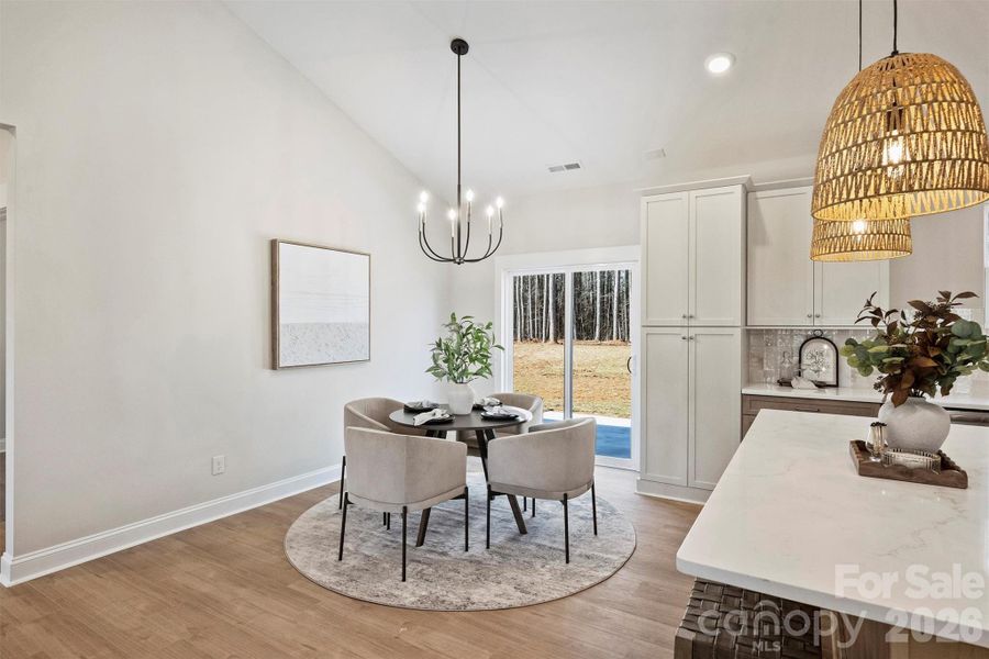 Furnished interior view inside a new home in , Lincolnton (Image 29).