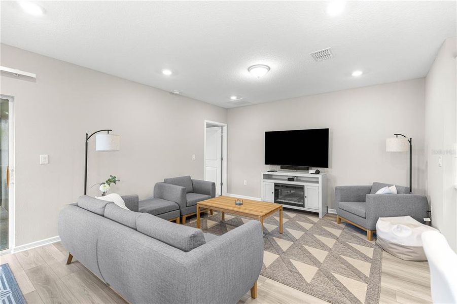 Furnished interior view inside a new home in Del Webb Stone Creek, Ocala (Image 26).