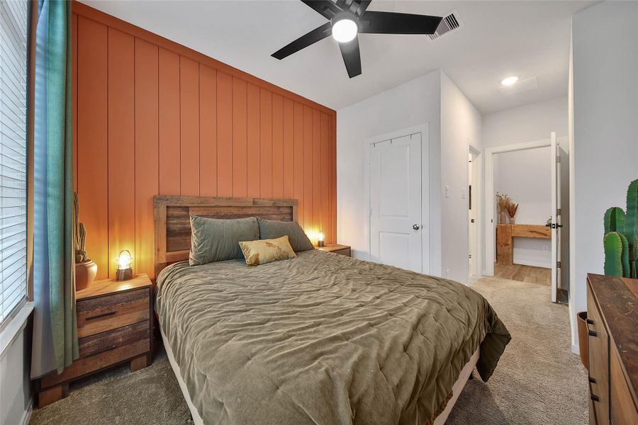Furnished interior view inside a new home in , Magnolia (Image 43). Furnished interior view inside a new home in , Magnolia (Image 43).