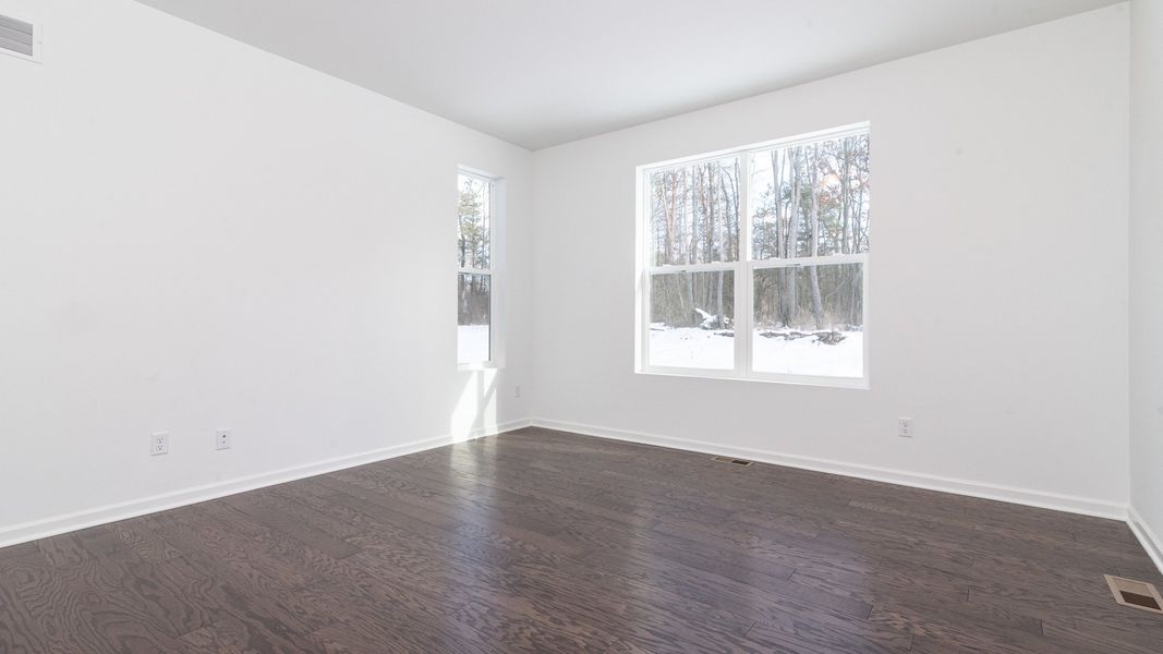 Representative unfurnished interior of a home built from the The Middleton by Norfolk Homes in Coronado Estates, Jackson (Image 80). Representative unfurnished interior of a home built from the The Middleton by Norfolk Homes in Coronado Estates, Jackson (Image 80).