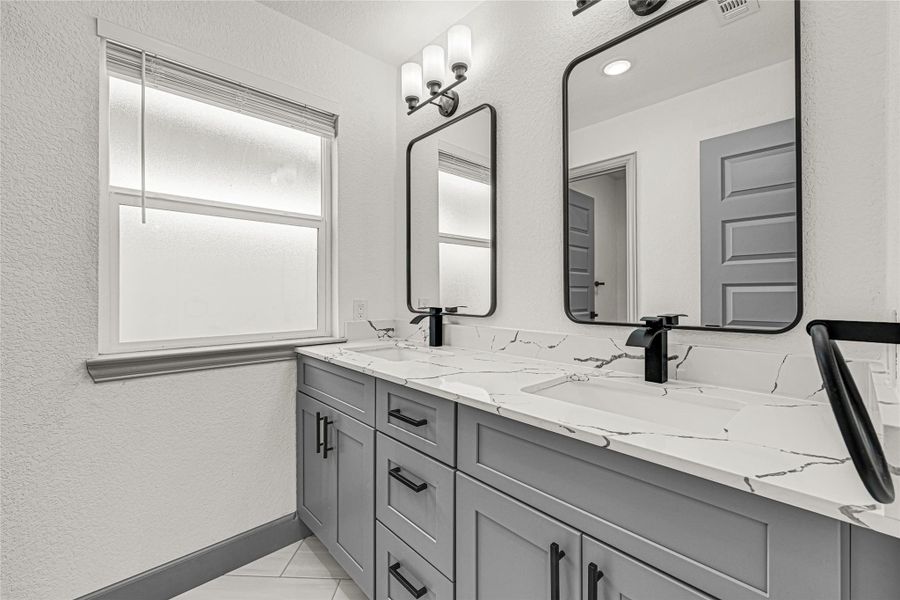 Furnished interior view inside a new home in , Houston (Image 17). Furnished interior view inside a new home in , Houston (Image 17).