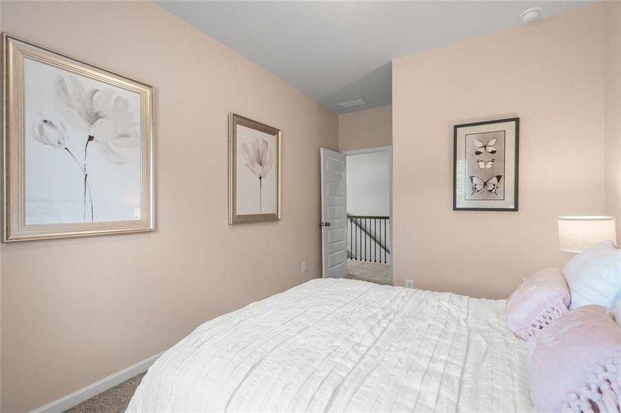 Furnished interior view inside a new home in Garrett Preserve, Douglasville (Image 9).