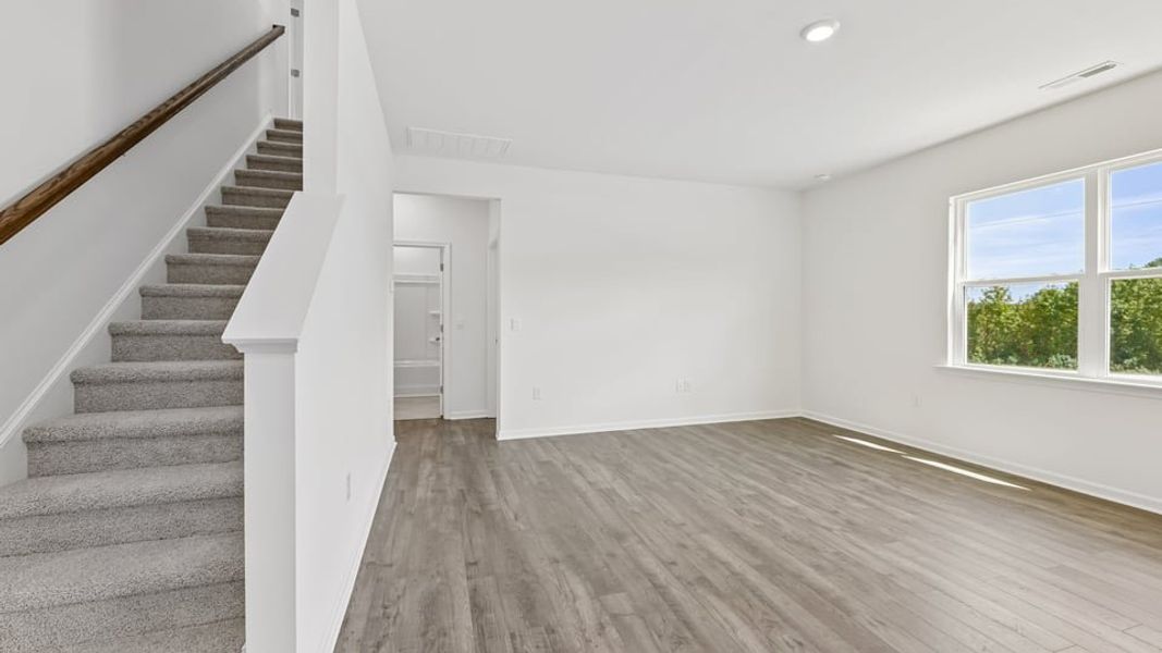 Spacious, unfurnished interior of a new home in Mason Ridge, Spring Lake (Image 15).