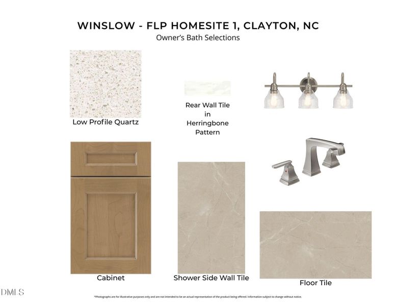 FLP 6 - Owner's Bath Selections