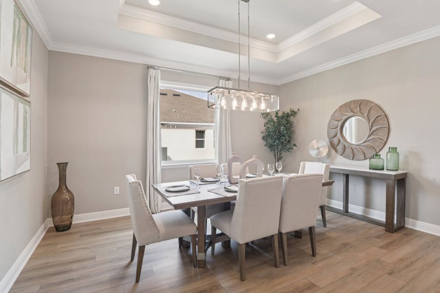 Representative furnished interior of a home built from the Livorno by Maronda Homes in Royal Highlands, Weeki Wachee (Image 13).