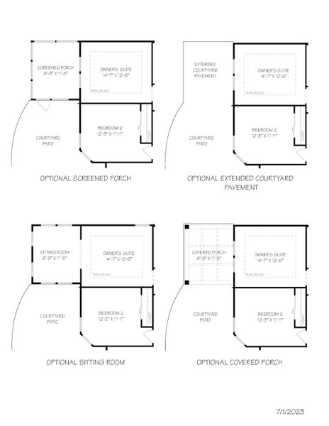 2D floor plan layout for the Palazzo by Epcon Communities in The Courtyards at Holly Springs, Canton, GA (Image 63). 2D floor plan layout for the Palazzo by Epcon Communities in The Courtyards at Holly Springs, Canton, GA (Image 63).
