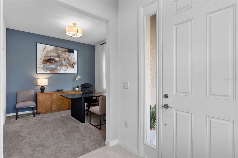 Furnished interior view inside a new home in , Westchase (Image 17).