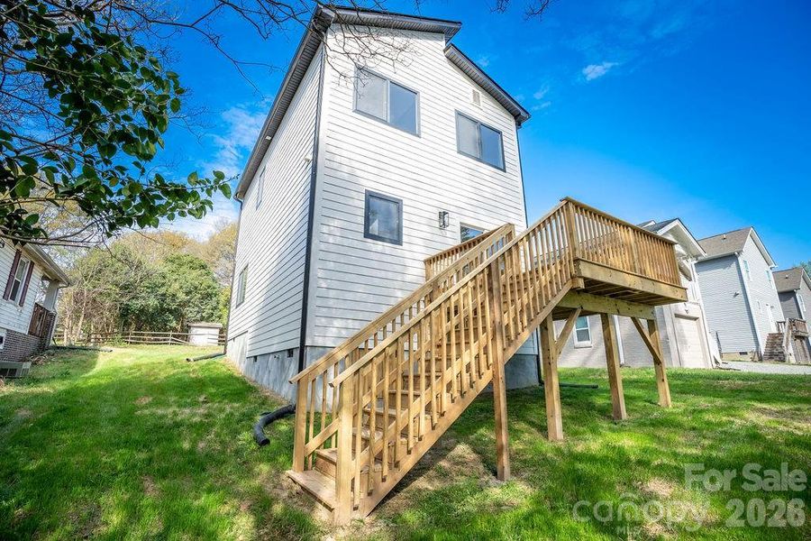 Exterior details and patio area of a home in , Gastonia (Image 14).