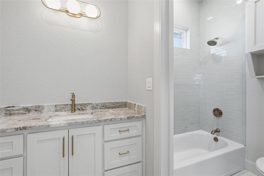 Furnished interior view inside a new home in , China Spring (Image 11).