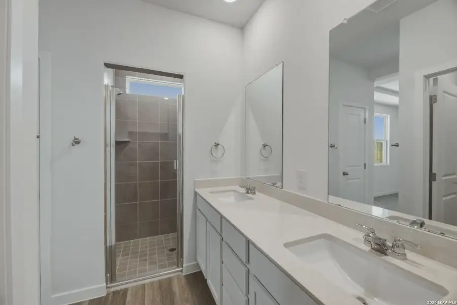 Furnished interior view inside a new home in , San Antonio (Image 10).
