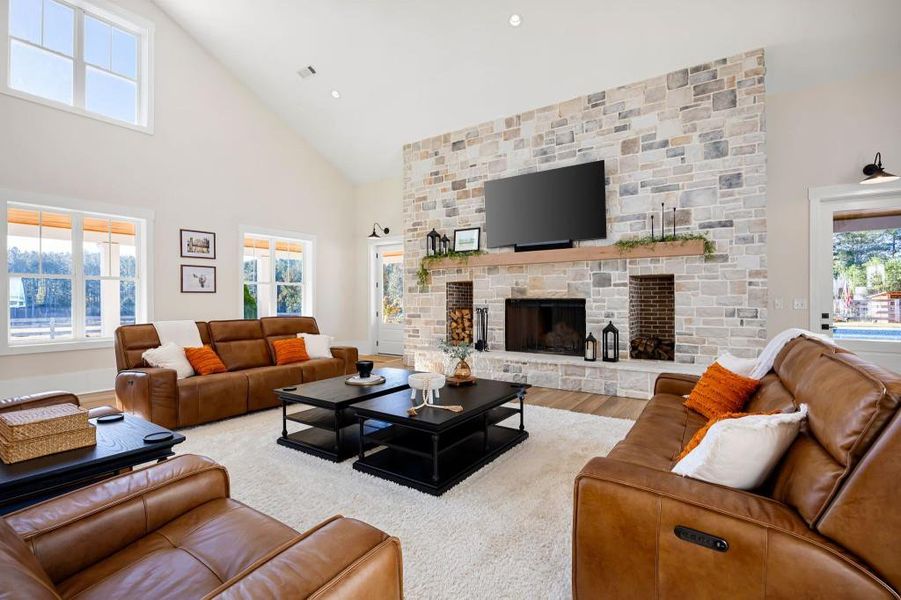 Furnished interior view inside a new home in , Rydal (Image 69).