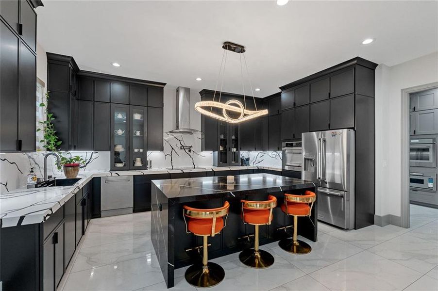 Furnished interior view inside a new home in , Stone Mountain (Image 70).