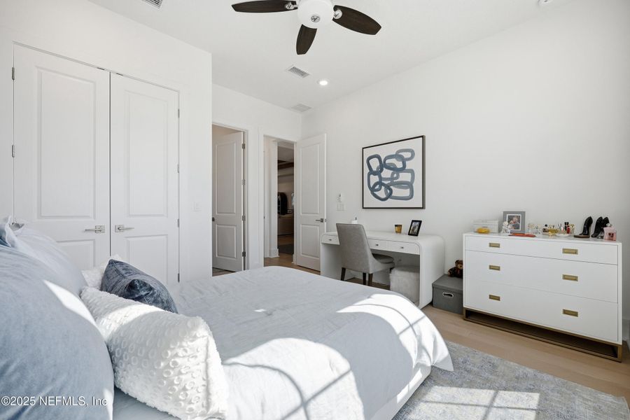 Furnished interior view inside a new home in , Jacksonville (Image 35).