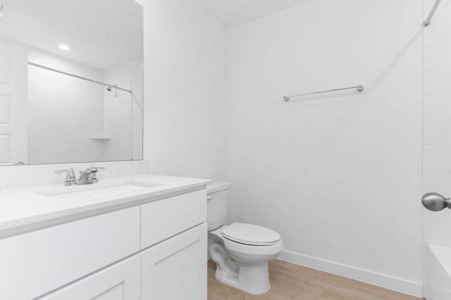 Furnished interior view inside a new home in Riverwood Ranch, Angleton (Image 9). Furnished interior view inside a new home in Riverwood Ranch, Angleton (Image 9).