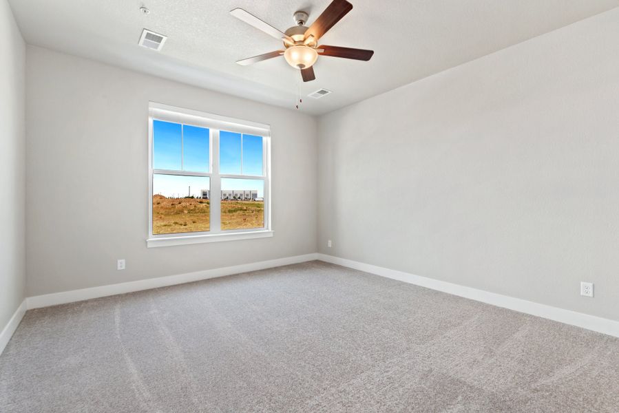 Representative unfurnished interior of a home built from the The Cambridge 2 by Landmark Homes in The Lakes at Centerra, Loveland (Image 11).