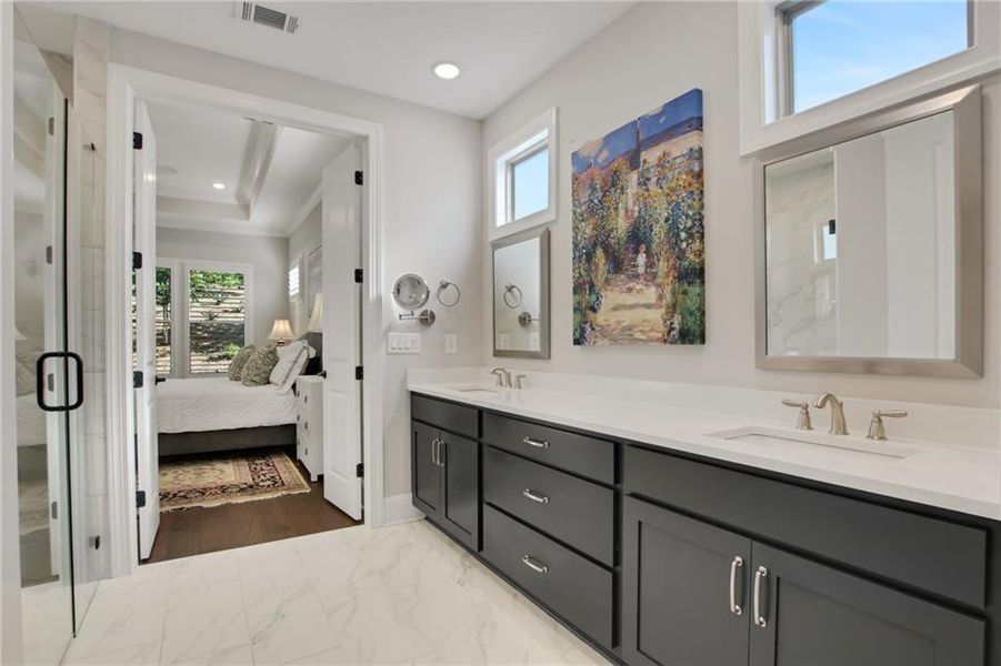 Furnished interior view inside a new home in , Cumming (Image 35). Furnished interior view inside a new home in , Cumming (Image 35).
