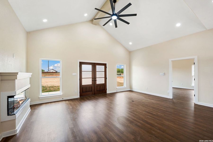 Spacious, unfurnished interior of a new home in , Von Ormy (Image 19). Spacious, unfurnished interior of a new home in , Von Ormy (Image 19).