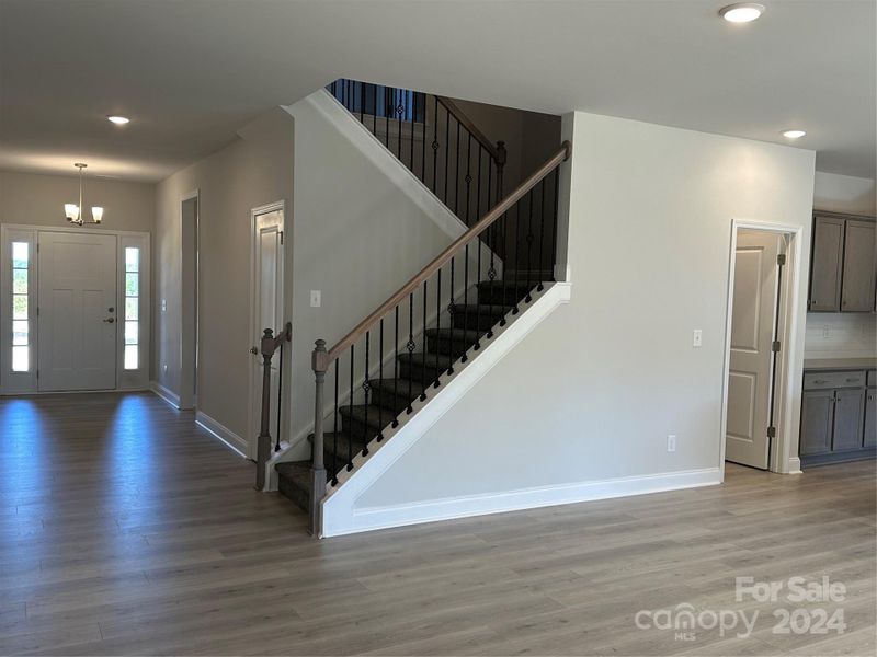 Staircase and Extended Foyer