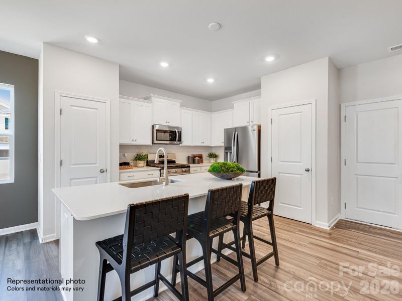 Furnished interior view inside a new home in Cannon Village, York (Image 3).