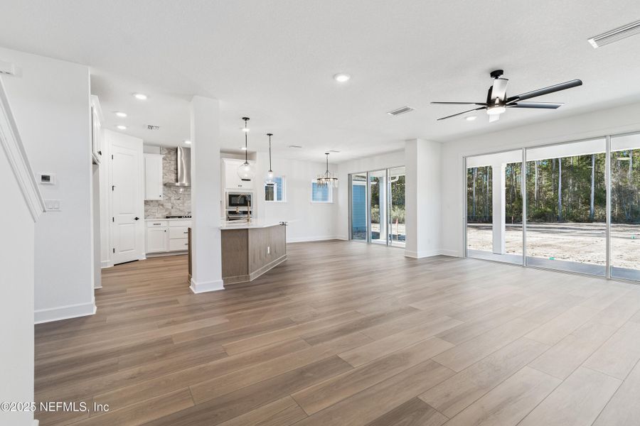 Spacious, unfurnished interior of a new home in Evergreen Island at Silverleaf - Classic, St. Augustine (Image 22).