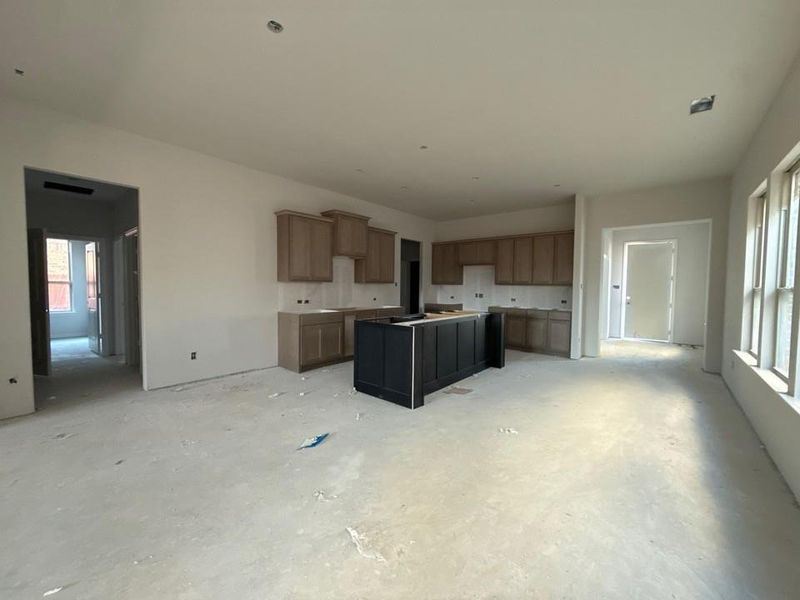 In-progress construction of a new home in Morningstar, Aledo, TX (Image 13).