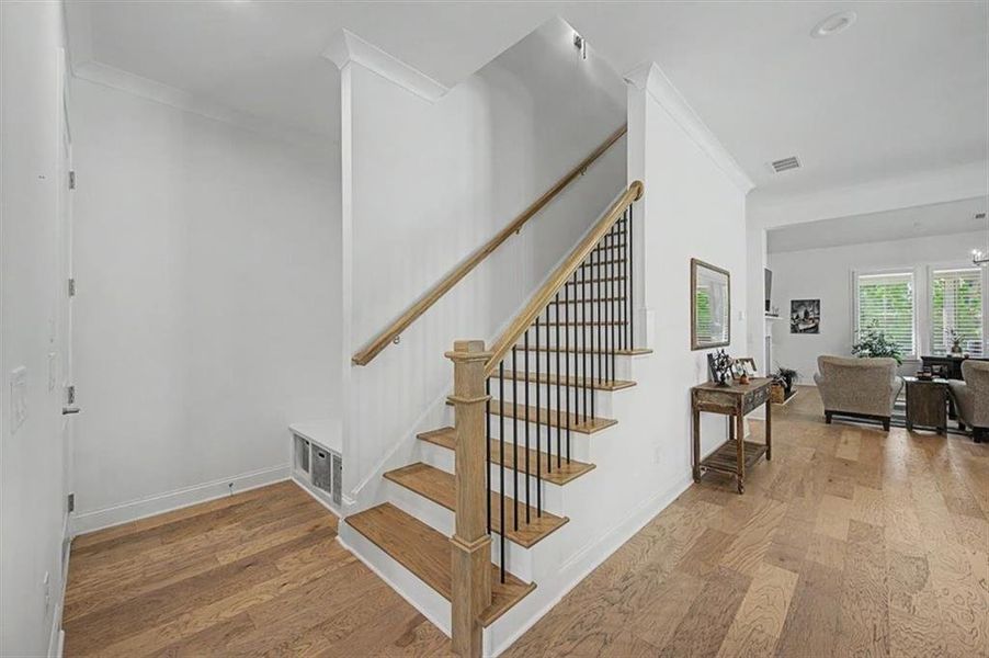 Spacious, unfurnished interior of a new home in Lakeside at River Green, Canton (Image 23).