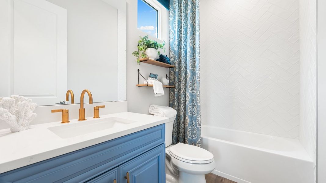 Furnished interior view inside a new home in Skye Ranch Community Group Page, Sarasota (Image 18).