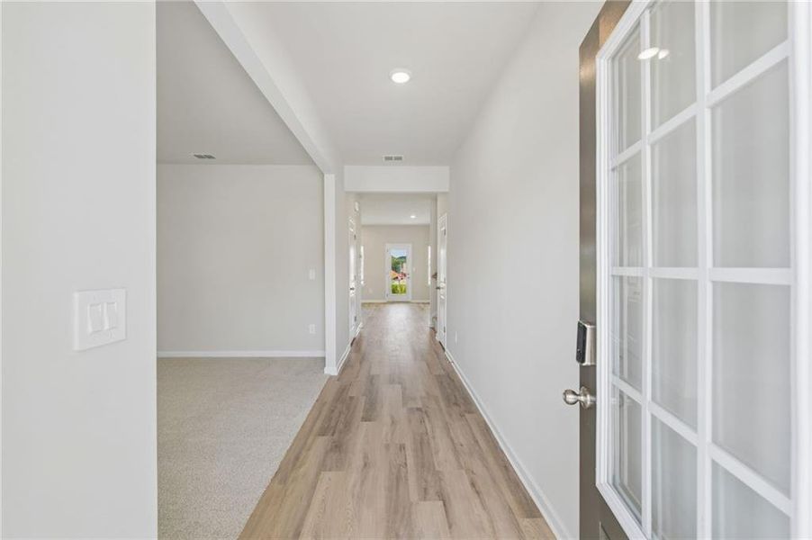 Spacious, unfurnished interior of a new home in Preserve at Mountain Creek, Pendergrass (Image 45).