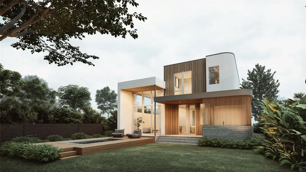 Front exterior of a new home in , Austin, TX, highlighting curb appeal (Image 5).