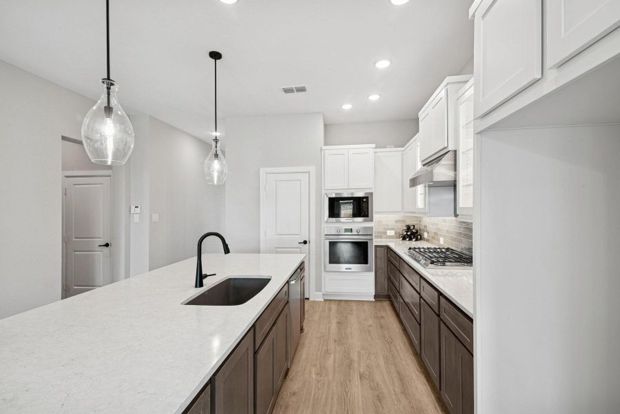 Furnished interior view inside a new home in Grange 45' Homesites, Katy (Image 5). Furnished interior view inside a new home in Grange 45' Homesites, Katy (Image 5).