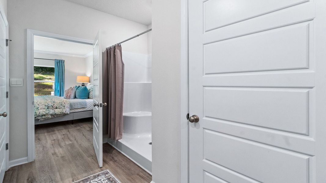Furnished interior view inside a new home in Olson Ridge, Tallahassee (Image 22).